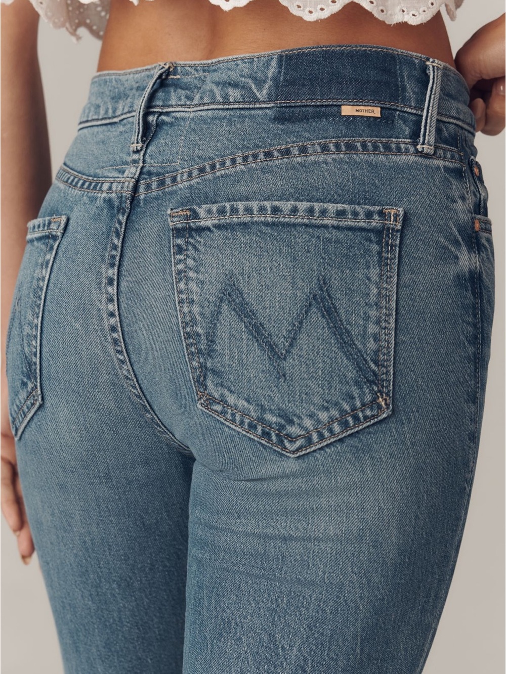 MOTHER The Outsider Flood in Field Trip NWT Size 33 - Picture 4 of 16